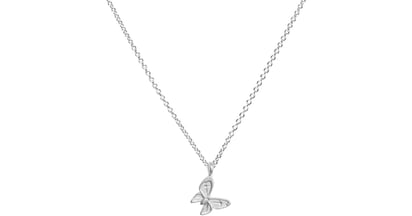 Simple Butterfly Necklace at Amazon