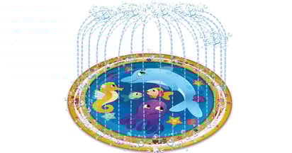 Sprinkle and Splash Play Mat on Amazon