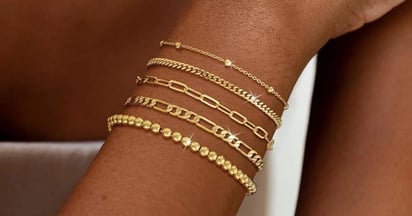 Stack Bracelets at Amazon