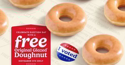 Krispy Kreme Election Day