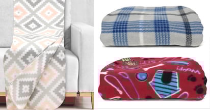 Fleece Throw Blankets at Walmart