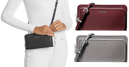 Michael Kors Jet Set Large Nylon Crossbody Bag