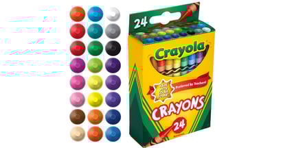Crayola 24ct Crayons at Target