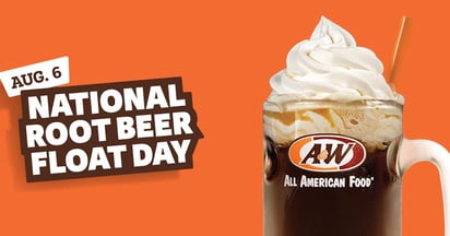 A&W National Root Beer Float Day