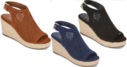 Liz Claiborne Hanalei Wedge Sandals at JCPenney