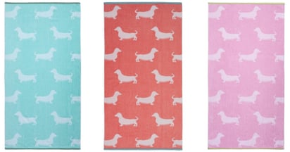 Crown & Ivy Dachshund Beach Towel at Belk