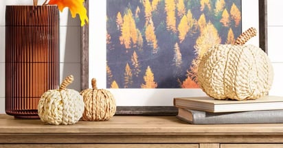 cheap pumpkin decor at Target