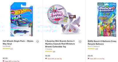 target toy coupon