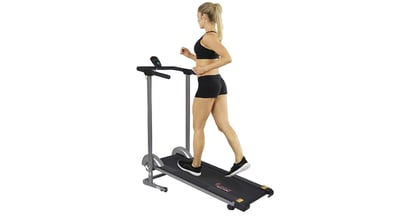 Foldable Manual Walking Treadmill on Amazon