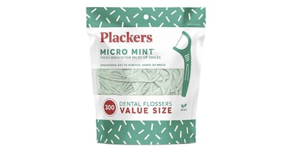 Plackers Dental Flossers on Amazon