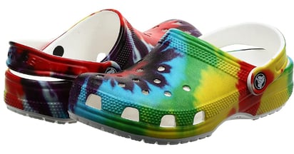 Crocs Unisex-Adult Classic Tie Dye at Amazon