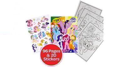 Crayola My Little Pony Coloring Book at Amazon