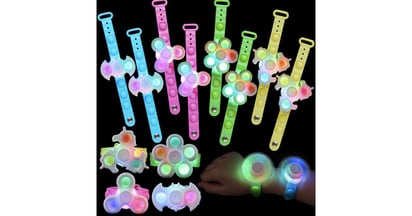 Pop Bracelet Fidget Spinners at Amazon