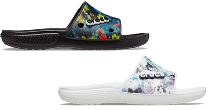 Crocs Tie Dye Slides
