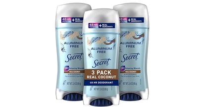 Secret Deodorant at Amazon