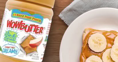 Wow Butter Creamy Peanut Free Toasted Soy Spread