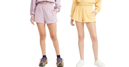 Levi's Women's Sweatshorts at Amazon