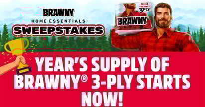 Brawny Brand’s Home Essentials Sweepstakes