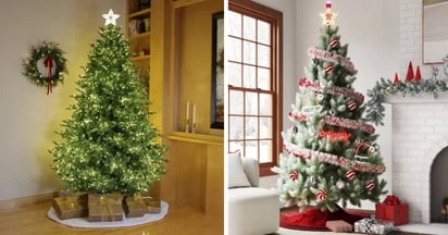 Christmas Trees at Target