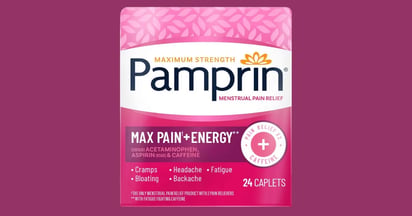 Pamprin Max Pain + Energy