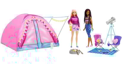 Barbie It Takes Two Camping Playset at Amazon