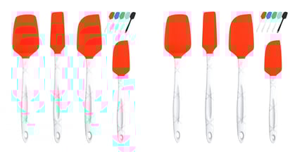 Silicone Spatula Set at Amazon