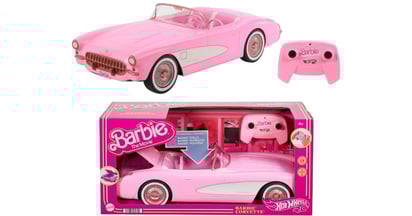 Barbie Hot Wheels RC Corvette at Amazon