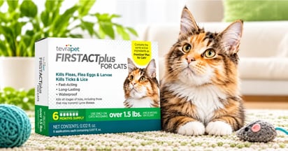 TevraPet Cat Flea & Tick Drops