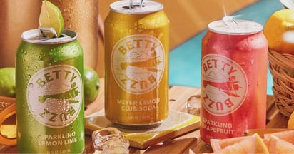Betty Buzz Sparkling Soda