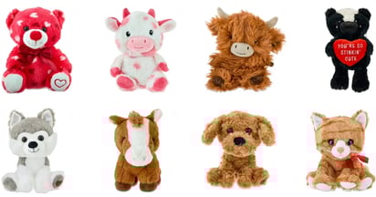 valentine's cheap plush at walmart