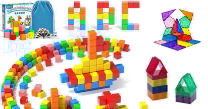 magnetic building tiles