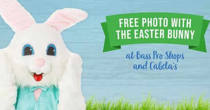 Bass Pro Shops Easter Bunny
