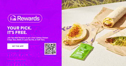 Taco Bell You Pick Free Item