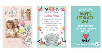 Moonpig Free Mother's Day Card