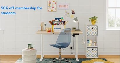 Walmart+ Membership for Studens