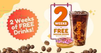 Dunkin Rewards Free Drink