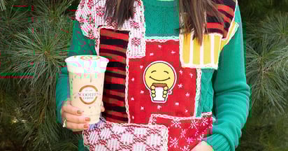 Scooters Coffee Ugly Sweater Day