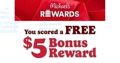 Michaels Bonus Reward