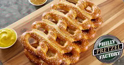 Philly Pretzel Factory Free Pretzels