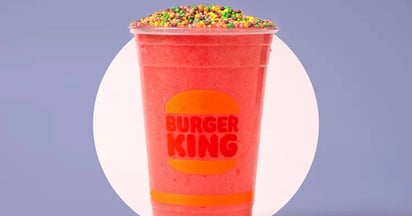 Burger King Frozen Strawberry Beverage
