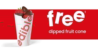 Edible Arrangements Chocolate Dipped Fruit Cone