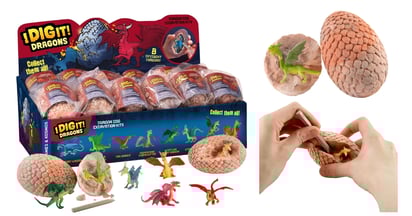 Dino Excavation Eggs at Walmart