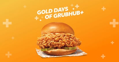 Grubhub Gold Days of Grubhub