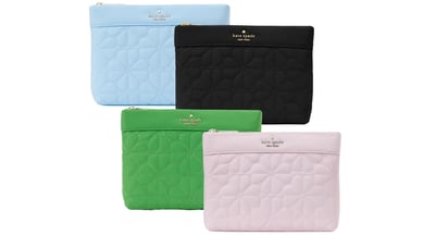 Kate Spade Spade Flower Quilted Cosmetic Pouch
