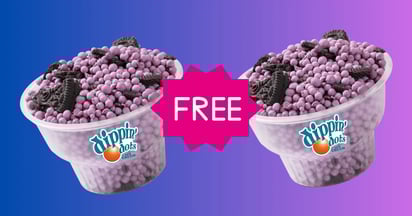 Chuck E Cheese Cookie Crunch Dippin’ Dots