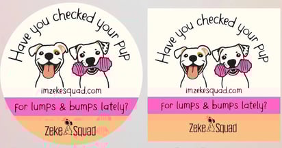 Zeke Squad Lumps & Bumps Magnet