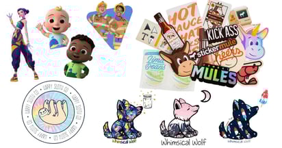 How to Score Sticker Freebies