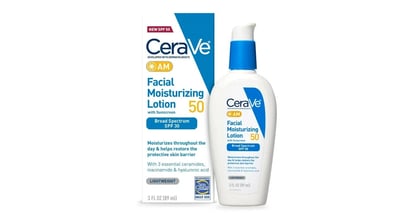 CeraVe AM Facial Moisturizing Lotion SPF 50