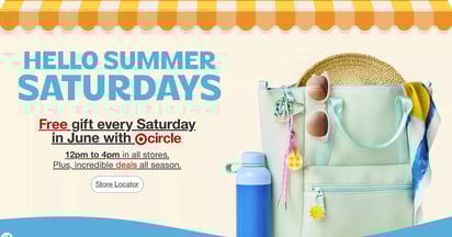Target Free Gift in June