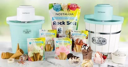 Nostalgia Electric Ice Cream Maker at walmart